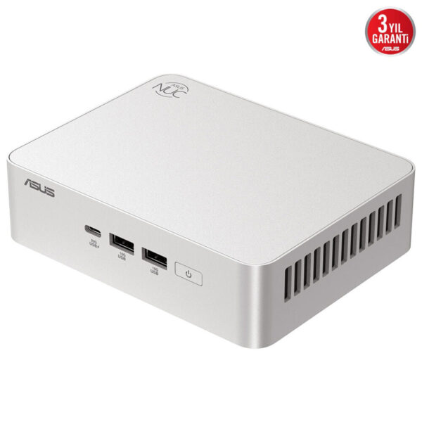 Yüksek performanslı ASUS mini PC, çoklu USB girişleri ve şık tasarımıyla oyun ve ofis kullanımı için ideal, 3 yıl garanti fırsatıyla güvenilir teknoloji çözümü.