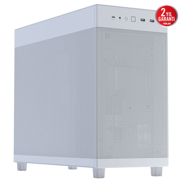 Asus Prime Ap303 Beyaz Mesh Panel 1x120m Fan Usb 3.2 Mid Tower Atx Gaming Kasa 2