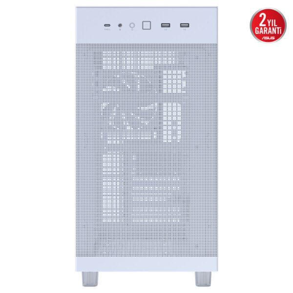 Asus Prime Ap303 Beyaz Mesh Panel 1x120m Fan Usb 3.2 Mid Tower Atx Gaming Kasa 6