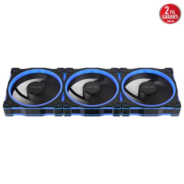 Yüksek performanslı ASUS PC soğutucu fanlar, RGB aydınlatma ve sessiz çalışma özelliği ile oyun ve bilgisayar kullanımı için ideal.