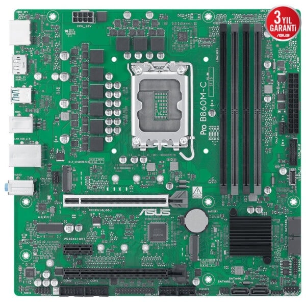 Intel anakart, DDR4 RAM, PCIe genişleme yuvası ve çoklu giriş çıkış portlarıyla yüksek performanslı bilgisayar bileşeni. ASUS markası ile güvenilir ve uzun ömürlü kullanım sağlar. 3 yıl garanti seçeneği ile satışta.