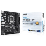 ASUS Pro B860M-CT-CSM 8666MHz (OC) DDR5 Soket LGA1851 M.2 HDMI DP mATX Anakart