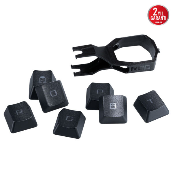 Asus Rog Rx Switchler Ile Uyumlu Pbt Doubleshot 123 Adet Keycap Set 5
