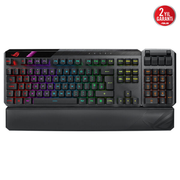 Asus Rog Rx Switchler Ile Uyumlu Pbt Doubleshot 123 Adet Keycap Set 9