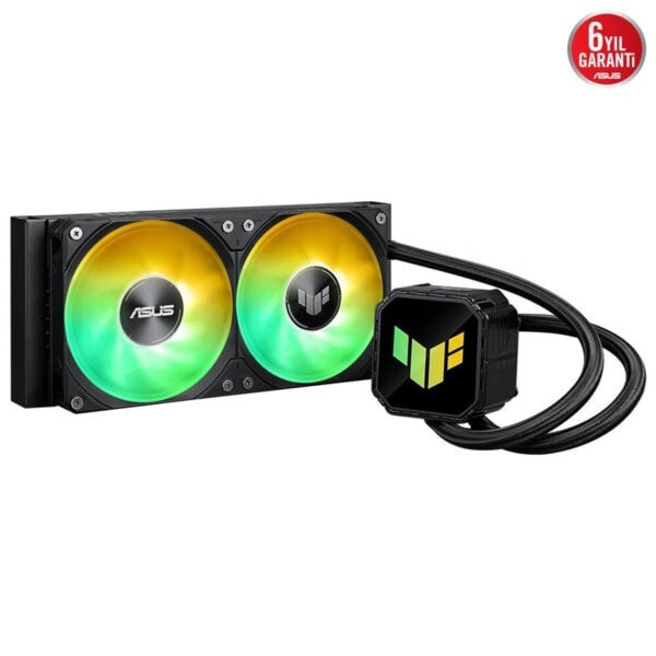Yüksek performanslı ASUS sıvı soğutucu, RGB led ışıklandırmalı çift fan ve 3D ekran ile gaming ve bilgisayar sistemleri için optimize edilmiştir.