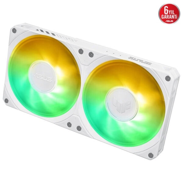 RGB oyuncu bilgisayarı soğutucu fanlar, gamers için yüksek performans ve estetik LED ışık efektleri sağlayan Asus marka oyun bilgisayarı soğutma cihazı.