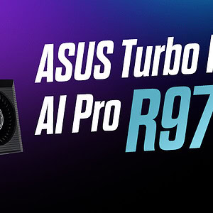 Yüksek performanslı ASUS Turbo Radeon AI Pro R9700 grafik kartı, oyun ve grafik tasarımı için güçlü ve hızlı çözüm.