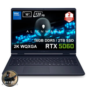 Dell Alienware 16 Aurora Intel Core 7 240h Geforce Rtx 5060 8gb 16gb Ddr5 2tb Ssd 16 Inç 2k Wqxga 120hz Wva Ubuntu Gaming Laptop (ac16250 C71615u56nv1) 2 Yıl Yerinde Servis Garant