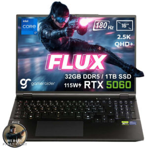 Gameraider Flux Gr16 Intel Core I7 14650hx Geforce Rtx 5060 8gb 115w 32gb Ddr5 1tb Ssd 16 Inç 2.5k Qhd+ 180hz Freedos Gaming Laptop Çanta Hediyeli 007 First Light Hediyeli 1