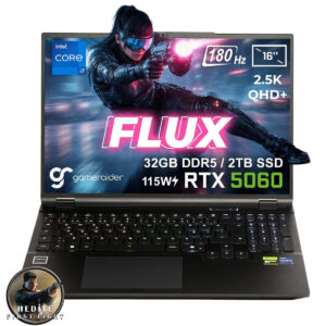 Gameraider Flux Gr16 Intel Core I7 14650hx Geforce Rtx 5060 8gb 115w 32gb Ddr5 2tb Ssd 16 Inç 2.5k Qhd+ 180hz Freedos Gaming Laptop Çanta Hediyeli 007 First Light Hediyeli 1