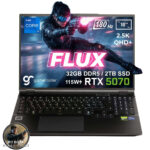 GameRaider FLUX GR16 Intel Core i7-14650HX GeForce RTX 5070 8GB 115W 32GB DDR5 2TB SSD 16 inç 2.5K QHD+ 180Hz FreeDos Gaming Laptop - Çanta Hediyeli - 007 First Light Hediyeli