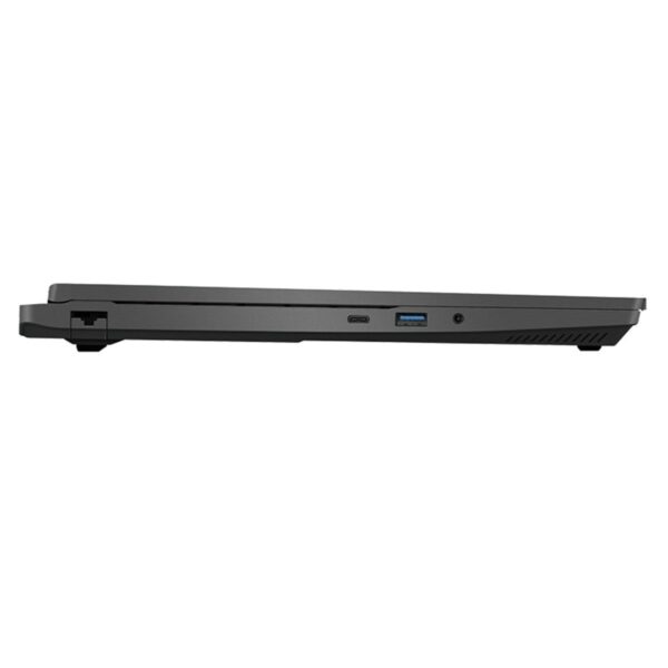 HDD veya SSD bağlantısı ve USB portlu dizüstü bilgisayar arka taraf görünümü.