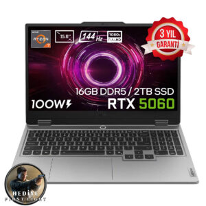 Lenovo Loq 15ahp10 Amd Ryzen 7 250 Geforce Rtx 5060 8gb 100w 16gb Ddr5 2tb Ssd 15.6 Inç Full Hd 144hz Ips Freedos Gaming Laptop (83jg008utrv1) 007 First Light Hediyeli 1