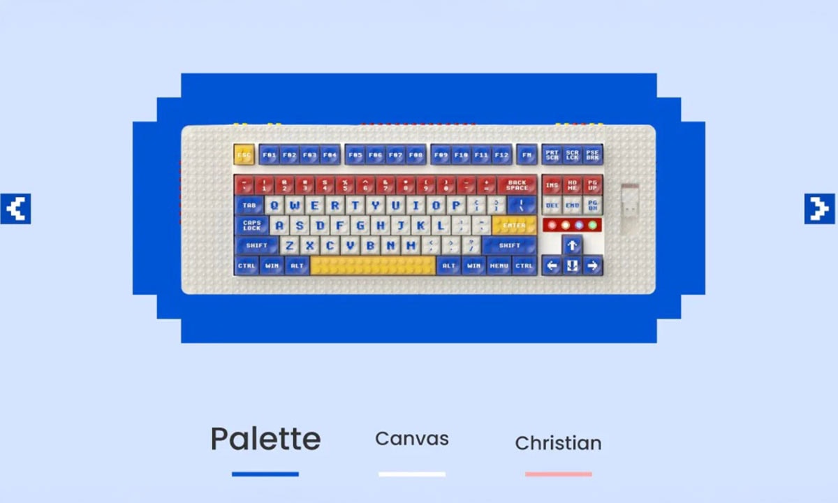 MelGeek Pixel Canvas Mekanik Klavye H10