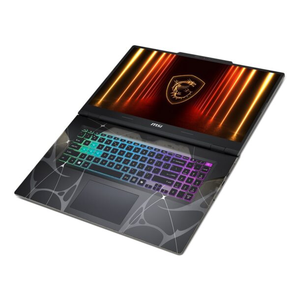 Gelişmiş MSI gaming dizüstü bilgisayarı, renkli RGB klavye ve güçlü grafik özellikleriyle yüksek performans sağlar. Oyun tutkunları için ideal, dayanıklı ve şık tasarıma sahip.