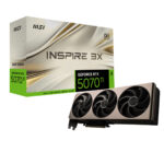 MSI GeForce RTX 5070 Ti 16G INSPIRE 3X OC 16GB GDDR7 256 Bit DLSS 4 Ekran Kartı - PRAGMATA Hediyeli