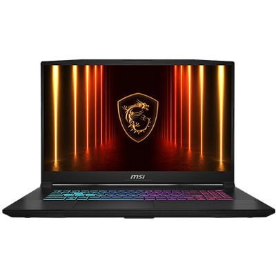 Yüksek performanslı MSI gaming dizüstü bilgisayar, güçlü işlemci ve renkli RGB klavye ile oyun tutkunlarına uygun, şık ve dayanıklı tasarım.