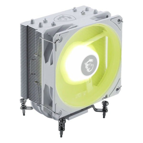 Yüksek performanslı işlemci soğutucu, RGB aydınlatmalı büyük CPU fanı ve metal alaşımlı ısı boruları ile oyun ve bilgisayar bileşenleri soğutma çözümleri, gaming ve performans odaklı.