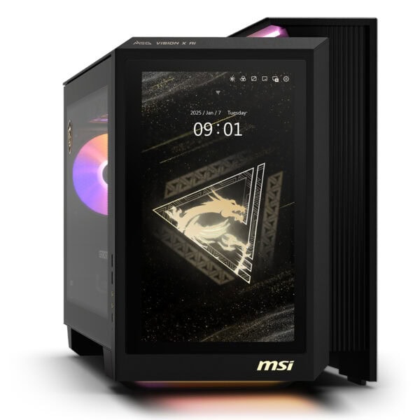 Yapay zeka destekli MSI oyun bilgisayarı, şık tasarımı ve yüksek performansıyla gaming tutkunları için ideal. RGB aydınlatmalı fan ve yüksek çözünürlüklü ekran özellikleriyle dikkat çekiyor.