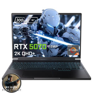 Thunderobot Rs16 Amd Ryzen 9 9850hx Geforce Rtx 5070 8gb 115w 32gb Ddr5 1tb Ssd 16 Inç 2k Qhd+ 300hz Freedos Gaming Laptop (rs16 R9985hx57e1q300rb) 007 First Light Hediyeli 1