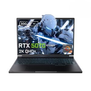 Thunderobot Rs16 Amd Ryzen 9 9850hx Geforce Rtx 5070 8gb 115w 32gb Ddr5 1tb Ssd 16 Inc 2k Qhd 300hz Freedos Gaming Laptop Rs16 R9985hx57e1q300rb Control Resonant Hediyeli 1