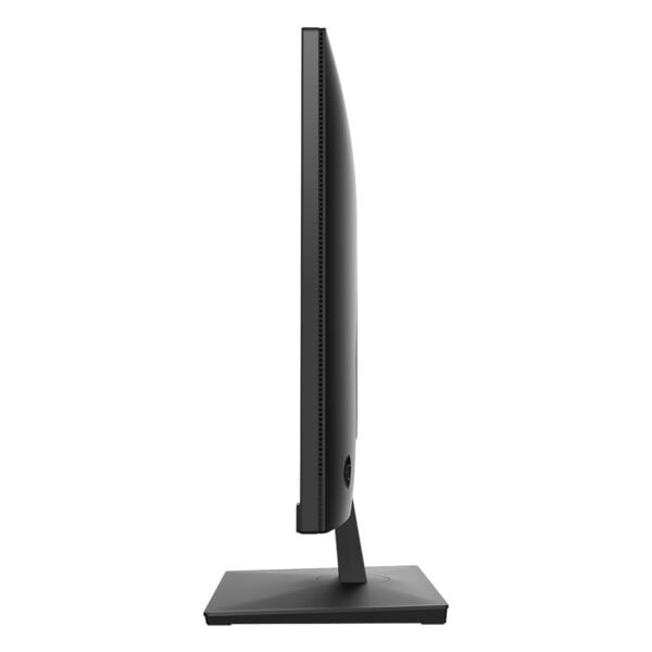 Yüksek çözünürlüklü bilgisayar monitörü, ince tasarım ve modern görünüm, ergonomik stand ile ofis ve oyun alanları için ideal.