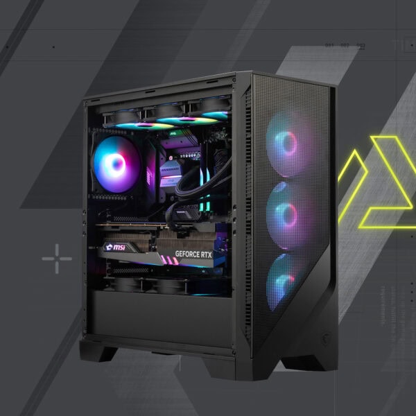 MSI MAG FORGE 321R AIRFLOW Gaming Kasa H2