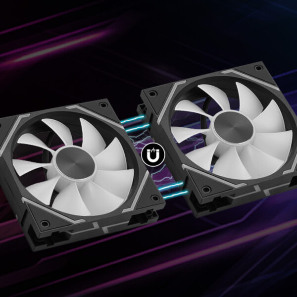 MSI MPG EZ120 ARGB Black 3’lü Kasa Fanı H3
