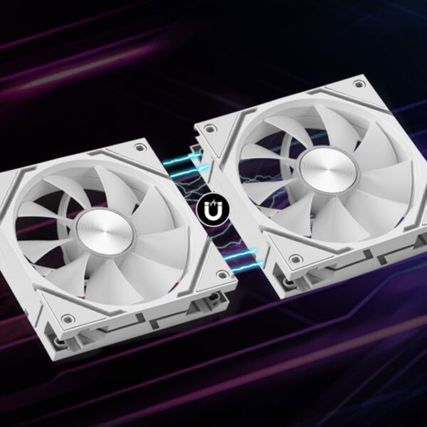 MSI MPG EZ120 ARGB White 120mm 3'lü Kasa Fanı H3