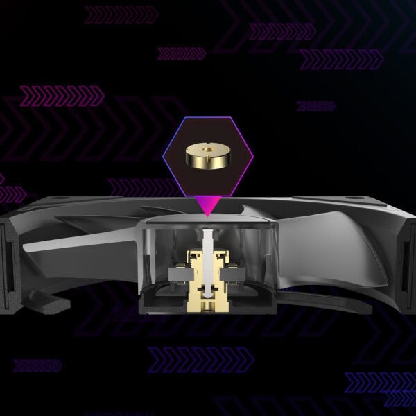 MSI MPG EZ120 ARGB White 120mm 3'lü Kasa Fanı H5