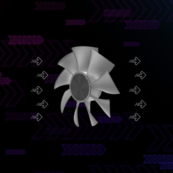 MSI MPG EZ120 ARGB White 120mm 3'lü Kasa Fanı H6