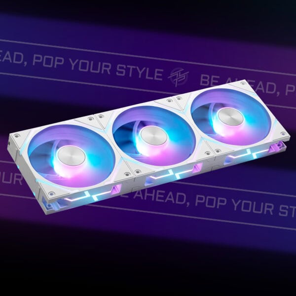 MSI MPG EZ120 ARGB White 120mm 3'lü Kasa Fanı H8