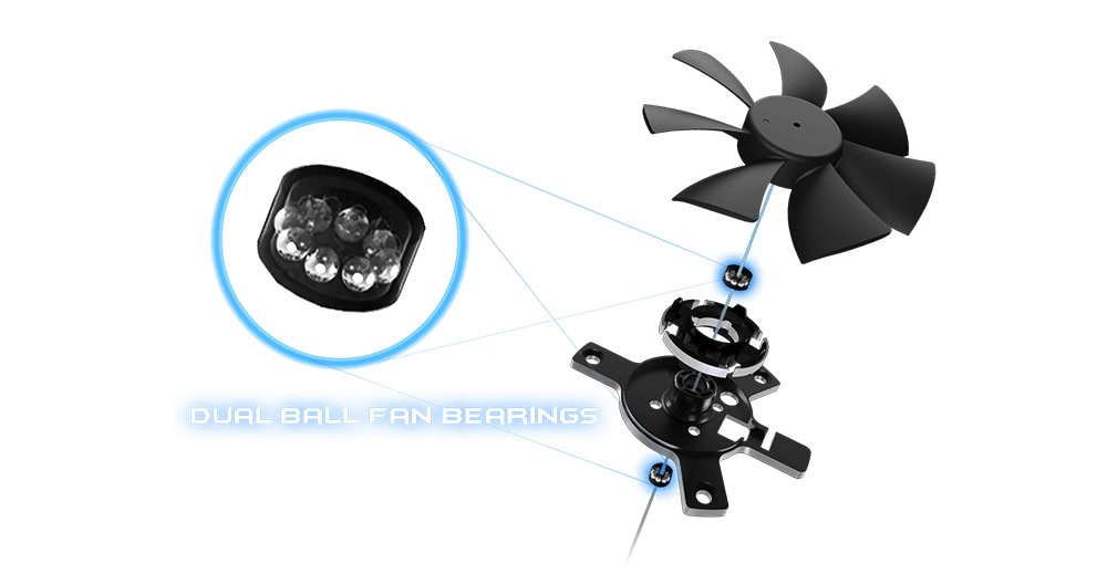 Yüksek kaliteli bilgisayar soğutucu fan ve rotor tasarımı, oyun performansını artırmak için optimize edilmiş dayanıklı malzeme ve sessiz çalışma teknolojisiyle.