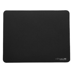 Yüksek kaliteli siyah oyun mouse pad, dayanıklı yüzey ve kaymaz taban ile oyun ve ofis kullanımı için ideal. Ergonomik tasarım sayesinde rahat ve hassas kontrol sağlar.