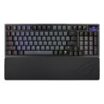 ASUS ROG Azoth 96 HE Black %96 8K Hz ROG HFX V2 Manyetik Switch Hall Effect RGB Kablosuz Hotswap İngilizce Mekanik Gaming Klavye
