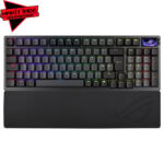 ASUS ROG Azoth 96 HE Black %96 8K Hz ROG HFX V2 Manyetik Switch Hall Effect RGB Kablosuz Hotswap İngilizce Mekanik Gaming Klavye