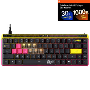 Asus Rog Falchion Ace Hfx Zywoo Edition Rog Hfx Manyetik Switch 8k Hz Hall Effect Rgb İngilizce Gaming Klavye 1