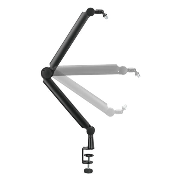 Dayanıklı ve çok yönlü bilgisayar ve oyuncu masa tutucu, ayarlanabilir ve geniş hareket kabiliyeti ile ergonomik kullanım sağlar, gaming ve çalışma ortamları için idealdir.