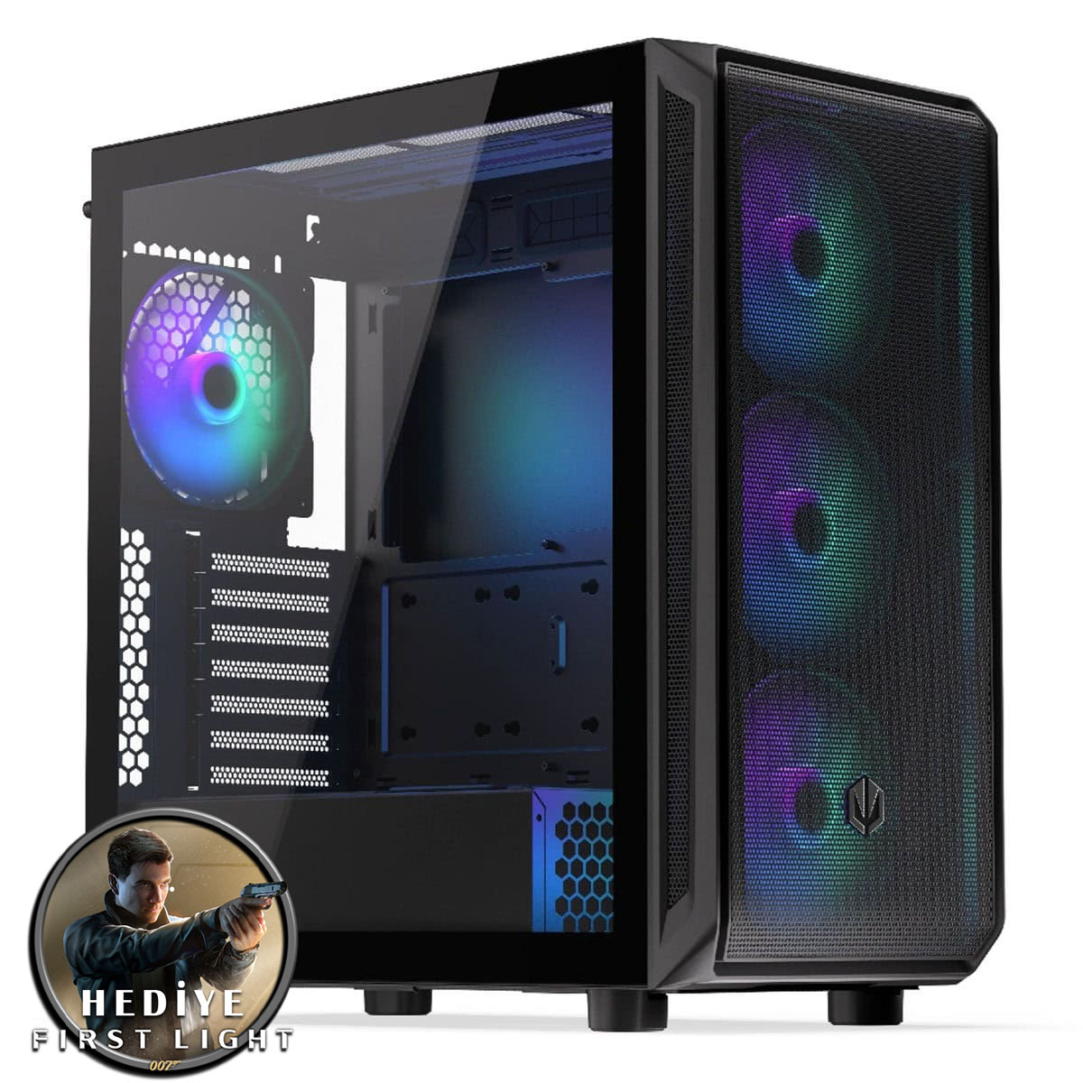 Elite Tuf5060ti Amd Ryzen 5 7600 Tray Asus Tuf Gaming Geforce Rtx 5060 Ti Oc 8gb 32gb Ram 1tb M.2 Ssd Sistem Tavsiyesi 007 First Light Hediyeli 1