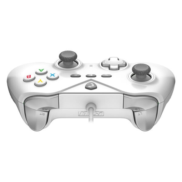 Yapay zeka ve oyun kontrolcüsü, gaming ve e-spor tutkunları için yüksek performanslı oyun aksesuarı. Beyaz renkli, ergonomik tasarımı ve hassas kontrol özellikleriyle öne çıkan çok fonksiyonlu oyun denetleyicisi.