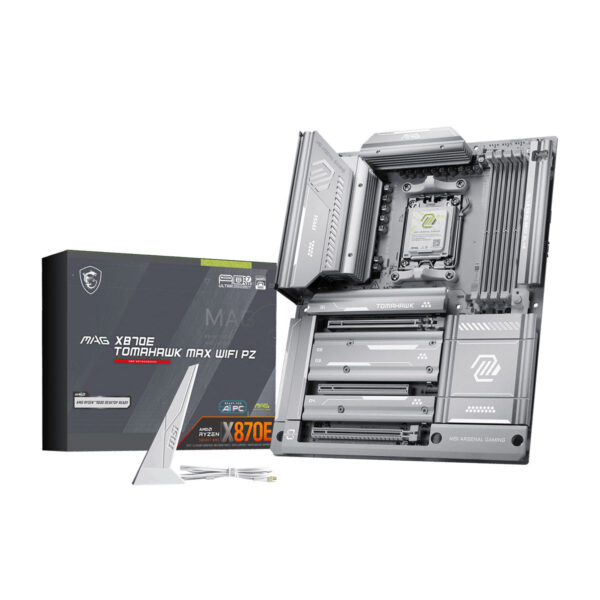MSI MAG X570 TOMAHAWK MAX WIFI PRO anakart, AMD Ryzen işlemci uyumlu, yüksek hız ve stabilite sağlar. Oyun ve yüksek performanslı bilgisayarlar için ideal.