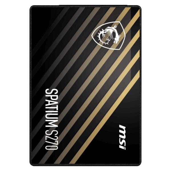 Yüksek performanslı dayanıklı SSD, oyun ve veri depolama için ideal, MSI ve Dragon logosu ile şık tasarım, yüksek hız ve güvenlik sağlar.