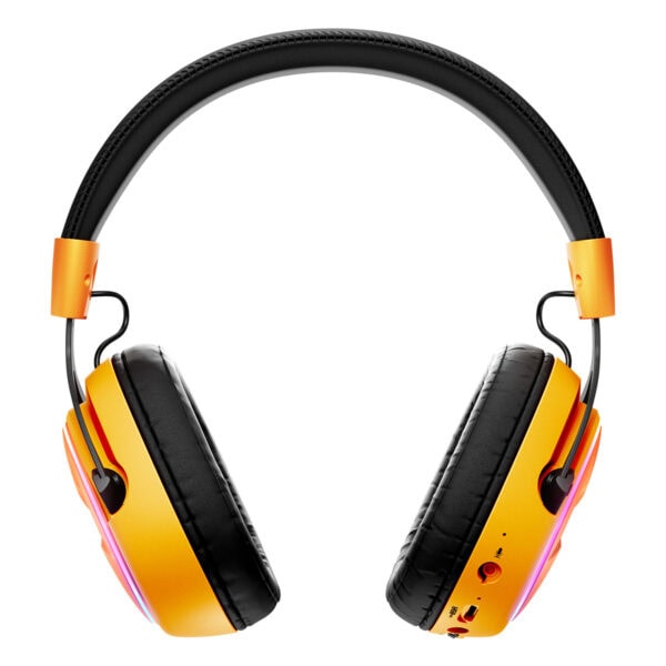 Yüksek kaliteli oyun kulaklığı, rahat tasarımı ve gelişmiş ses özellikleri ile oyuncular için ideal, renkli led ışıklandırmalı, detaylı ve şık görünüm.