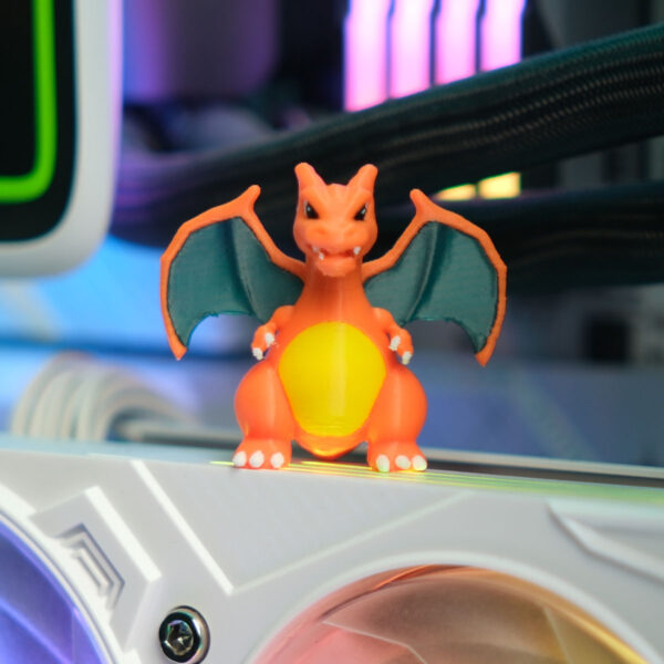 Pokemon Charizard Kasa Özel Mini Figür (3 4 Cm) 5