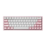 Scyrox Xpunk 63 Pembe %60 Gateron Jade Gaming Manyetik Switch 8K Hz Hall Effect RGB İngilizce Gaming Klavye