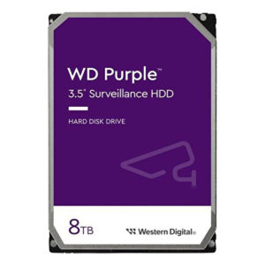 WD Purple 8TB 5640RPM 256MB Önbellek 7/24 3.5 inç SATA 3.0 Harddisk (WD85PURZ)