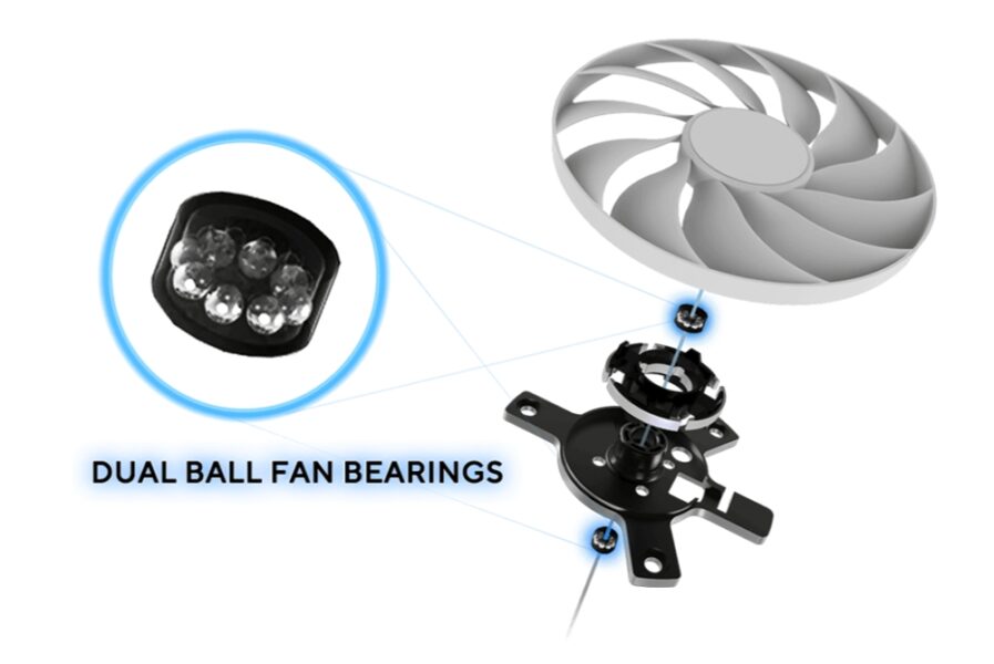 ASUS Dual GeForce RTX 5060 Ti 8GB GDDR7 White OC Edition H11