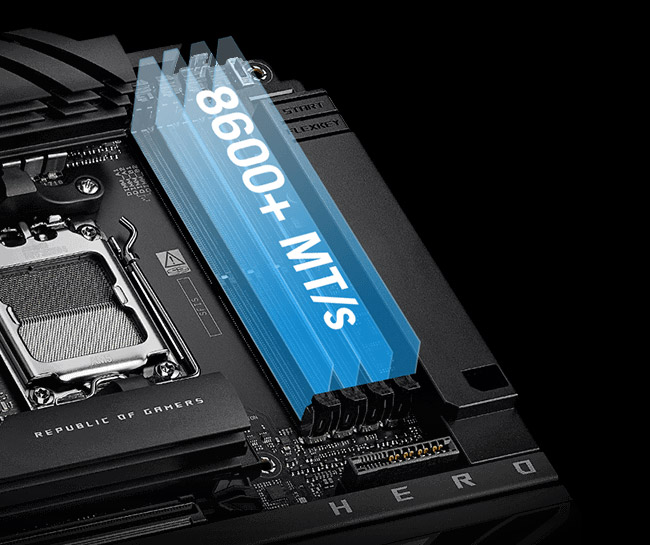 ASUS ROG CROSSHAIR X870E HERO BTF Anakart H12