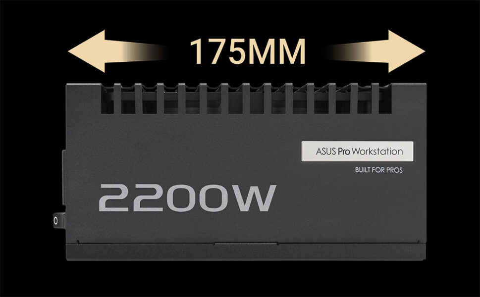 ASUS Pro WS 2200W Platinum 80+ Platinum Güç Kaynağı H12