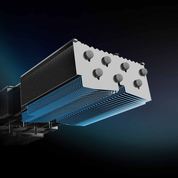 Gelişmiş bilgisayar CPU soğutucu, yüksek performans ve uzun ömürlü kullanım için tasarlanmış, etkili ısı dağıtımı sağlayan soğutma sistemi, oyun ve yüksek performanslı bilgisayarlar için ideal.